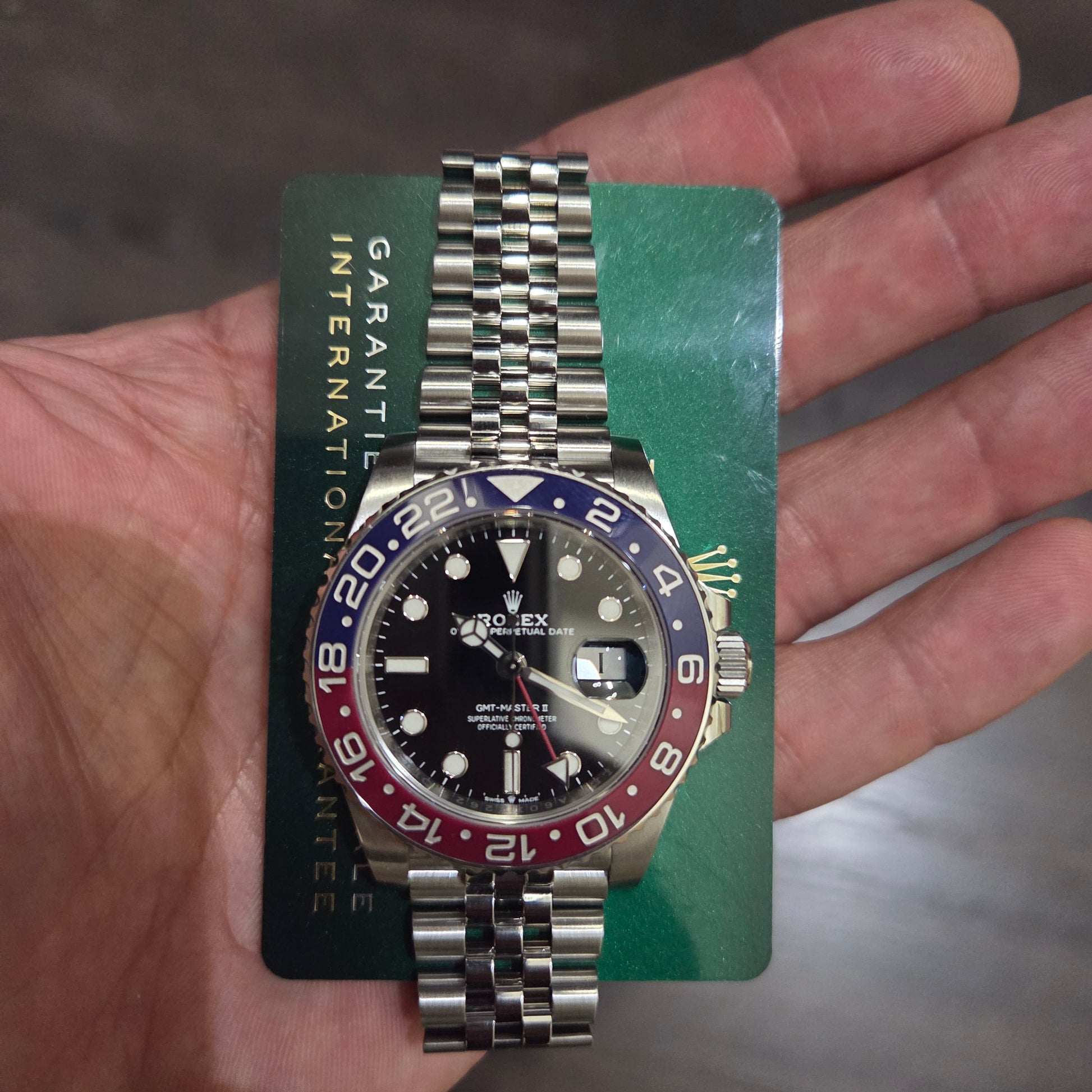 2024 Rolex GMT-Master2 (pepsi)