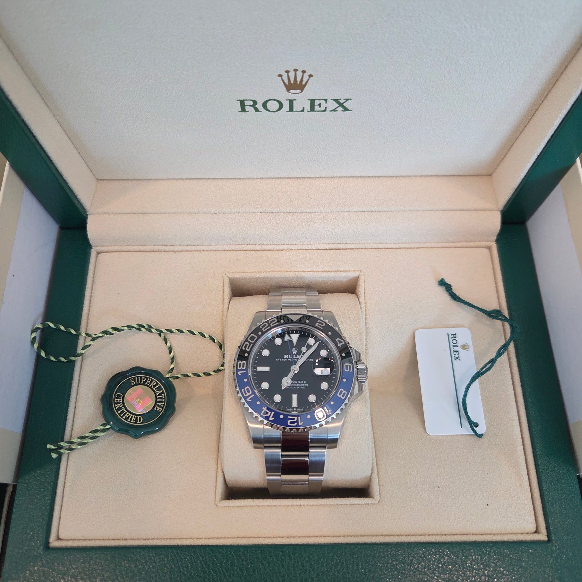 2022 Rolex GMT-Master II (batman)