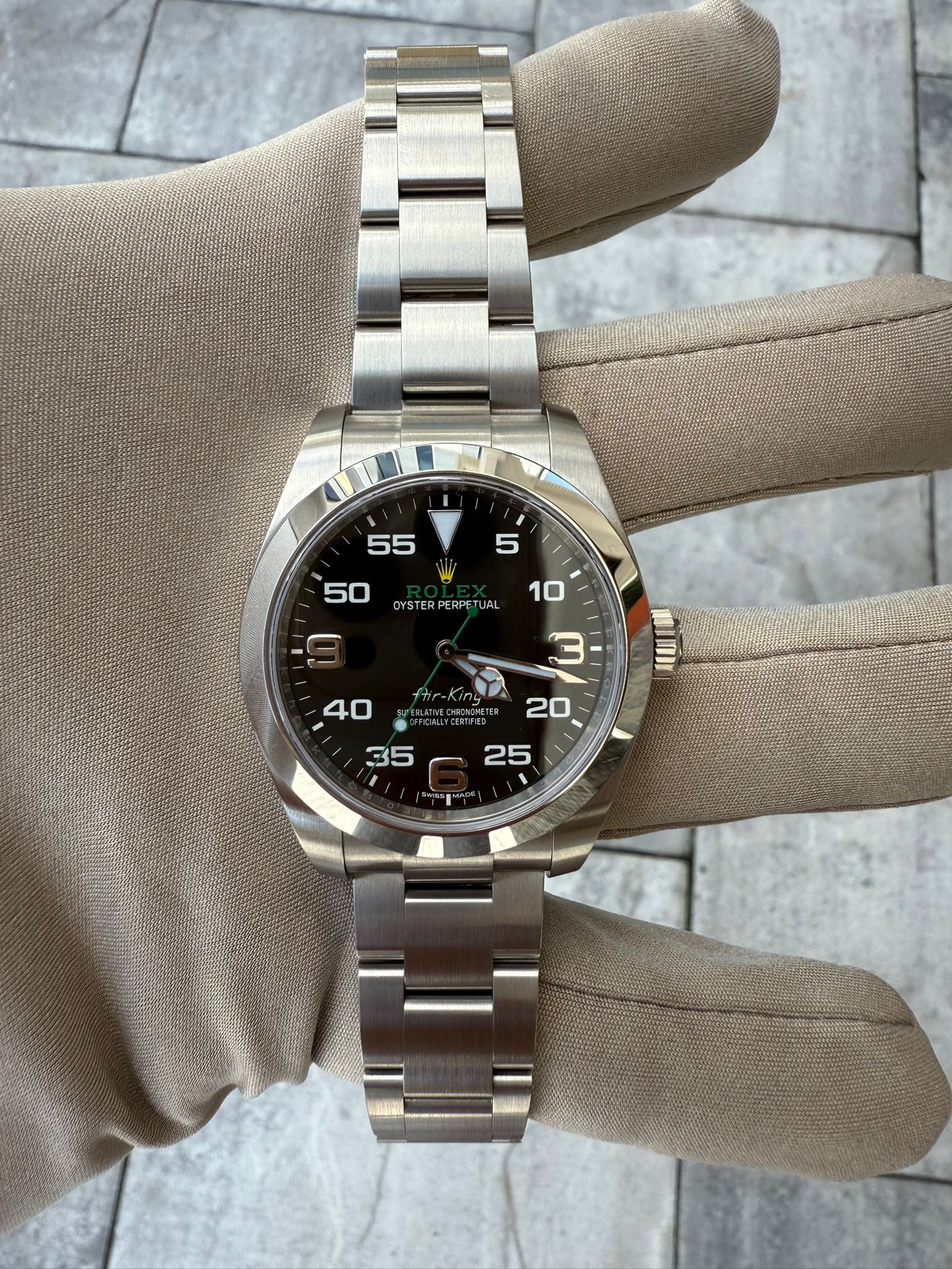 2021 Rolex Air King – Winding House Watches - Main Image