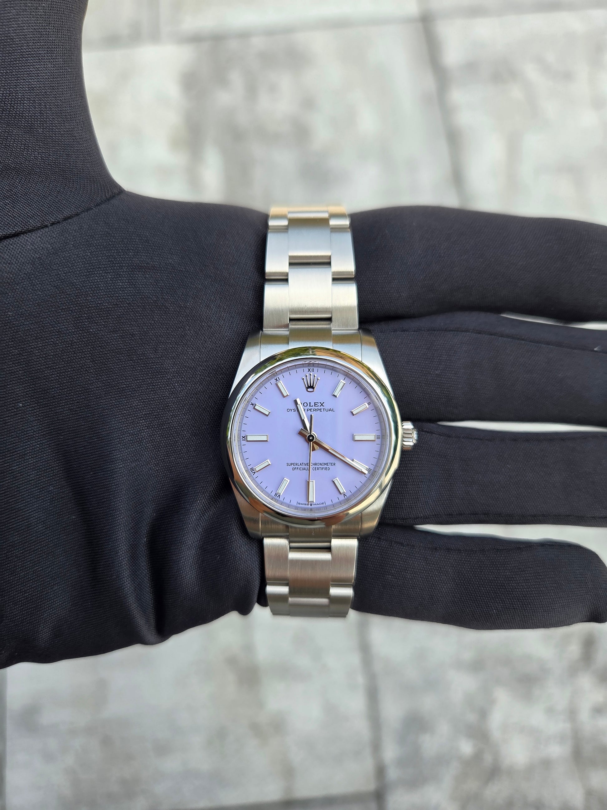 2025 Rolex Op 36mm Lavender
