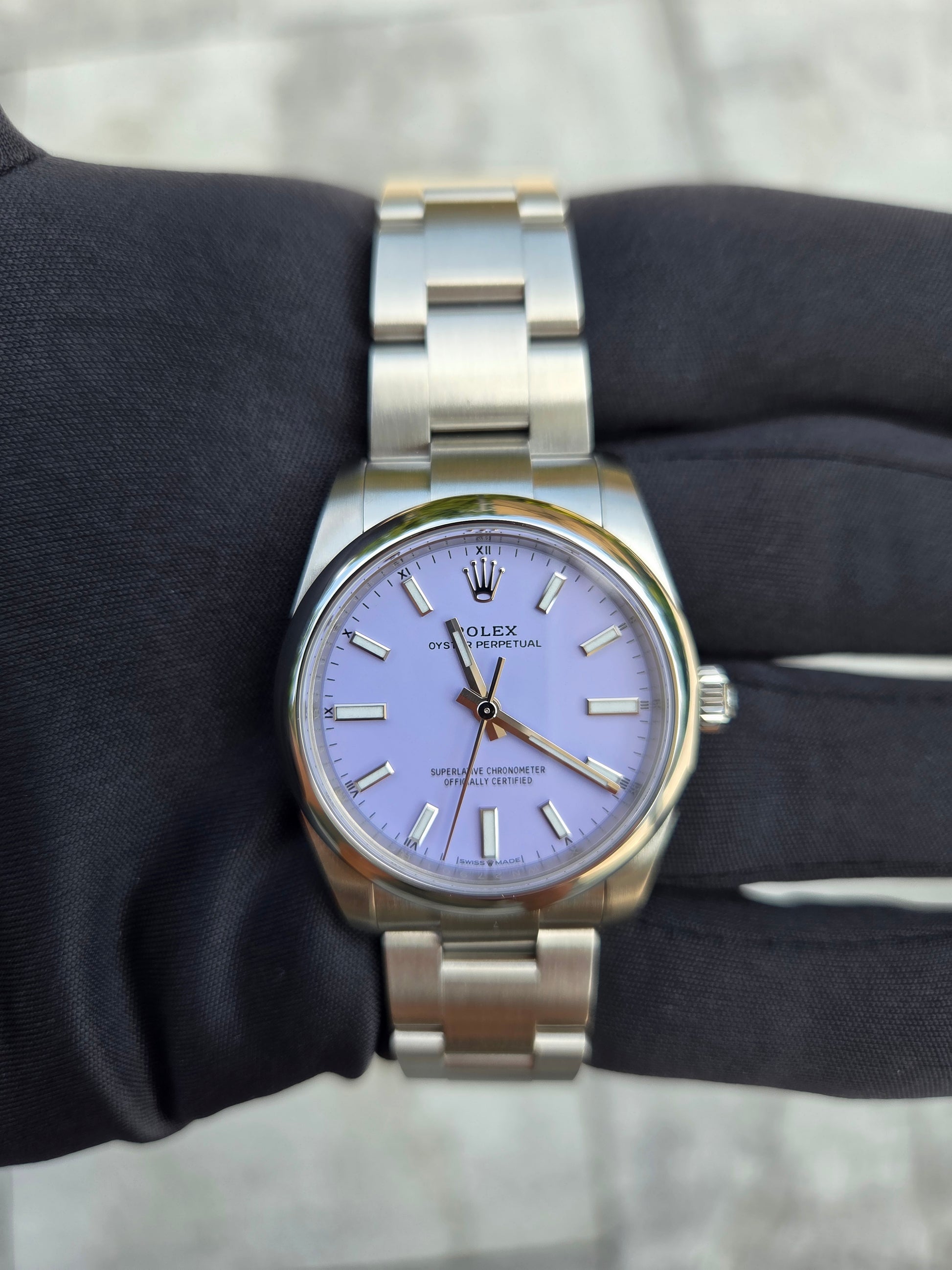 2025 Rolex Op 36mm Lavender