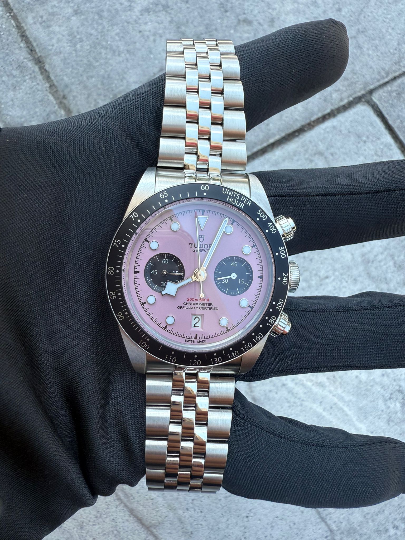2024 Tudor Black Bay Chrono ( pink )