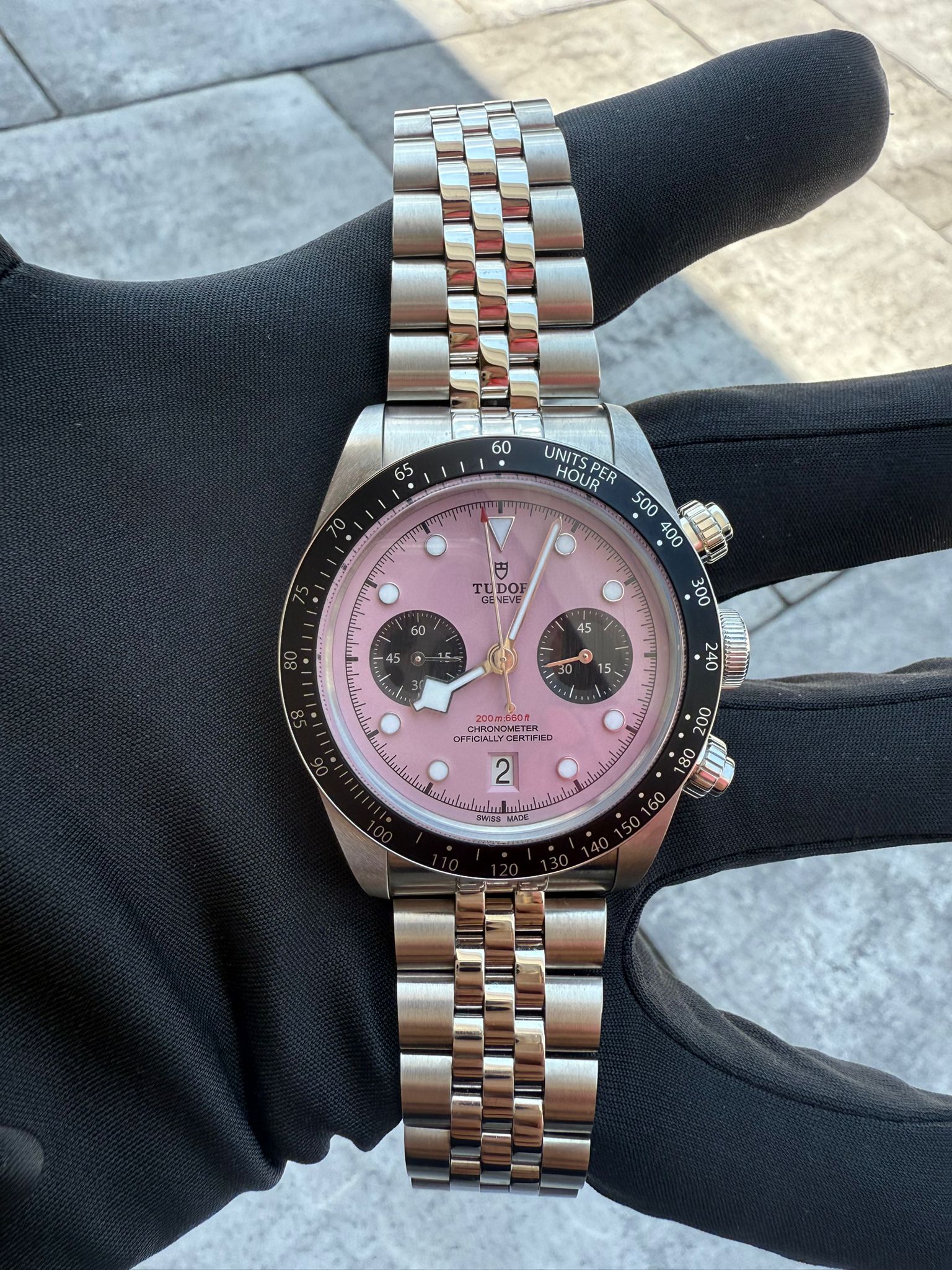2024 Tudor Black Bay Chrono ( pink )