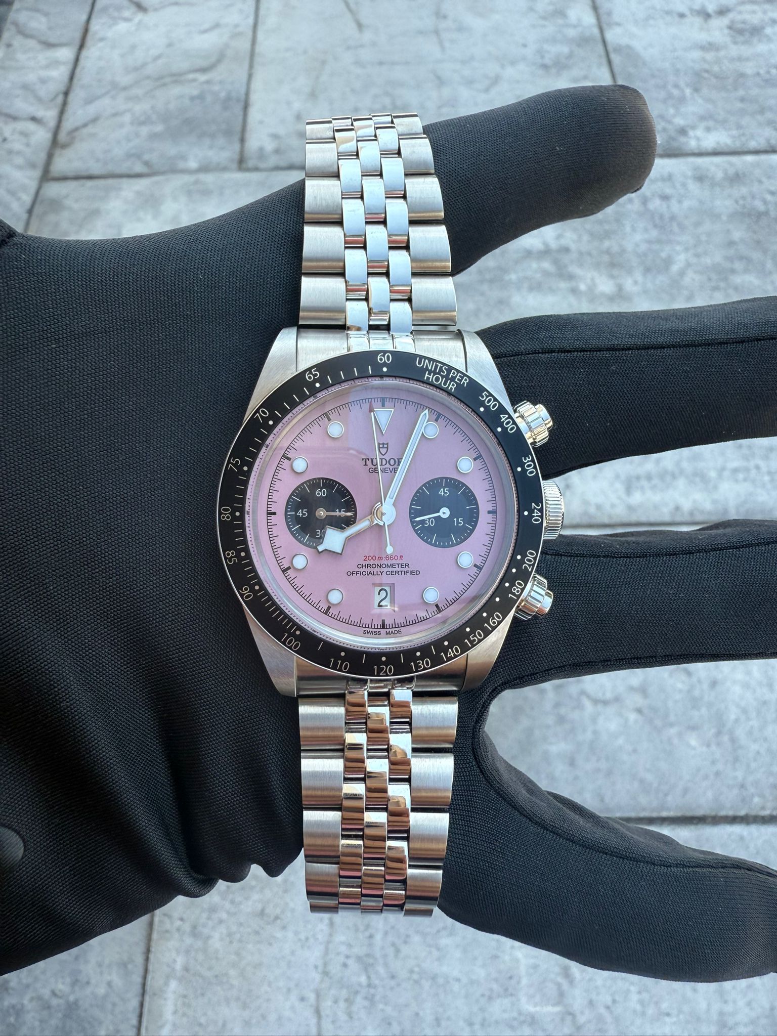 2024 Tudor Black Bay Chrono ( pink )